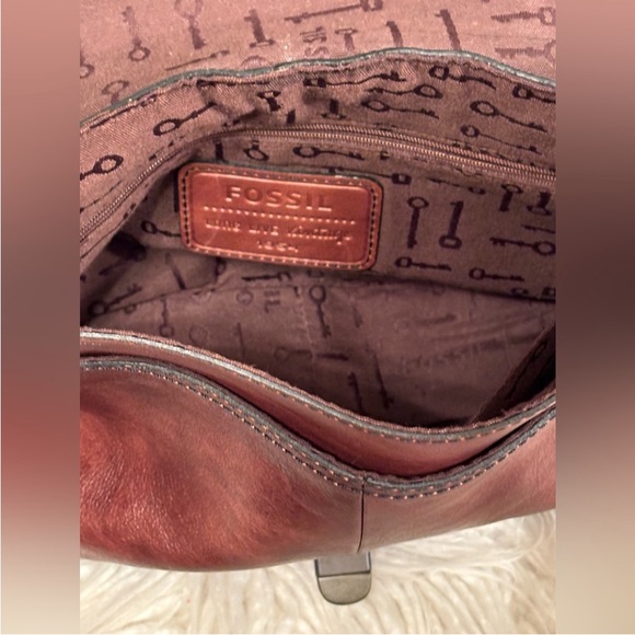 Fossil Leather Crossbody Saddlebag
Leopard Print Calf Hair Flap - Picture 7 of 15